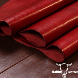 Old Fashioned Leather - Crimson Red