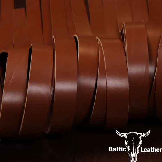 Canada Belt Leather Strap - Cognac