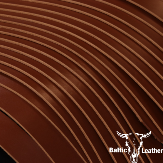 Canada Belt Leather Strap - Cognac